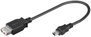 Cable Usb-h A Mini-usb-m 02m